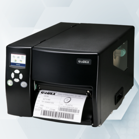 GoDEX EZ6250i and EZ6350i industrial 6-inch wide label printers