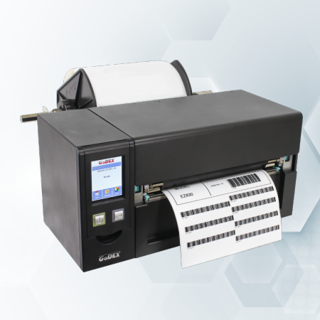 GoDEX HD830i 8-inch wide industrial label printer