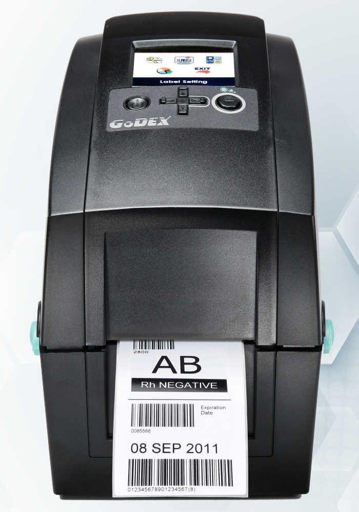 GoDEX RT200i and RT230i Label Printers