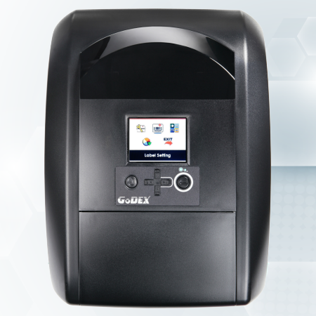 Colour display and navigation keys